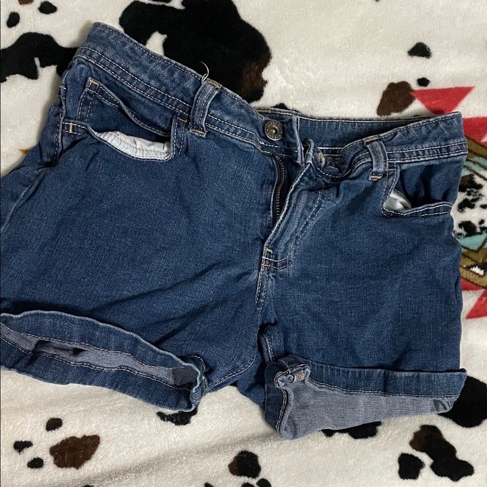 Classic Blue Denim Women's Shorts